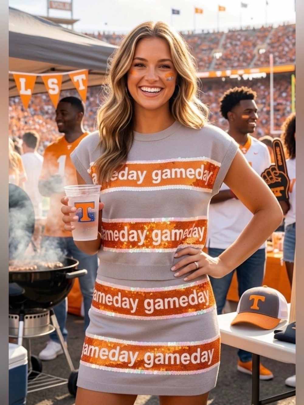 Queen of Sparkles Sequin Gameday Set